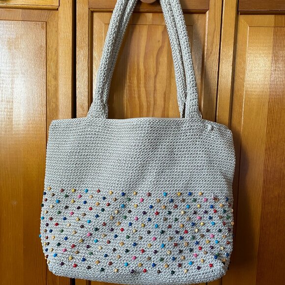 The Sak Crafted Classics Carryall: Wood Beads - Picture 1 of 4